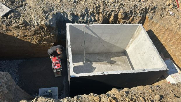 Profesjonalny montaż szamba betonowego z certyfikatem  w Golinie